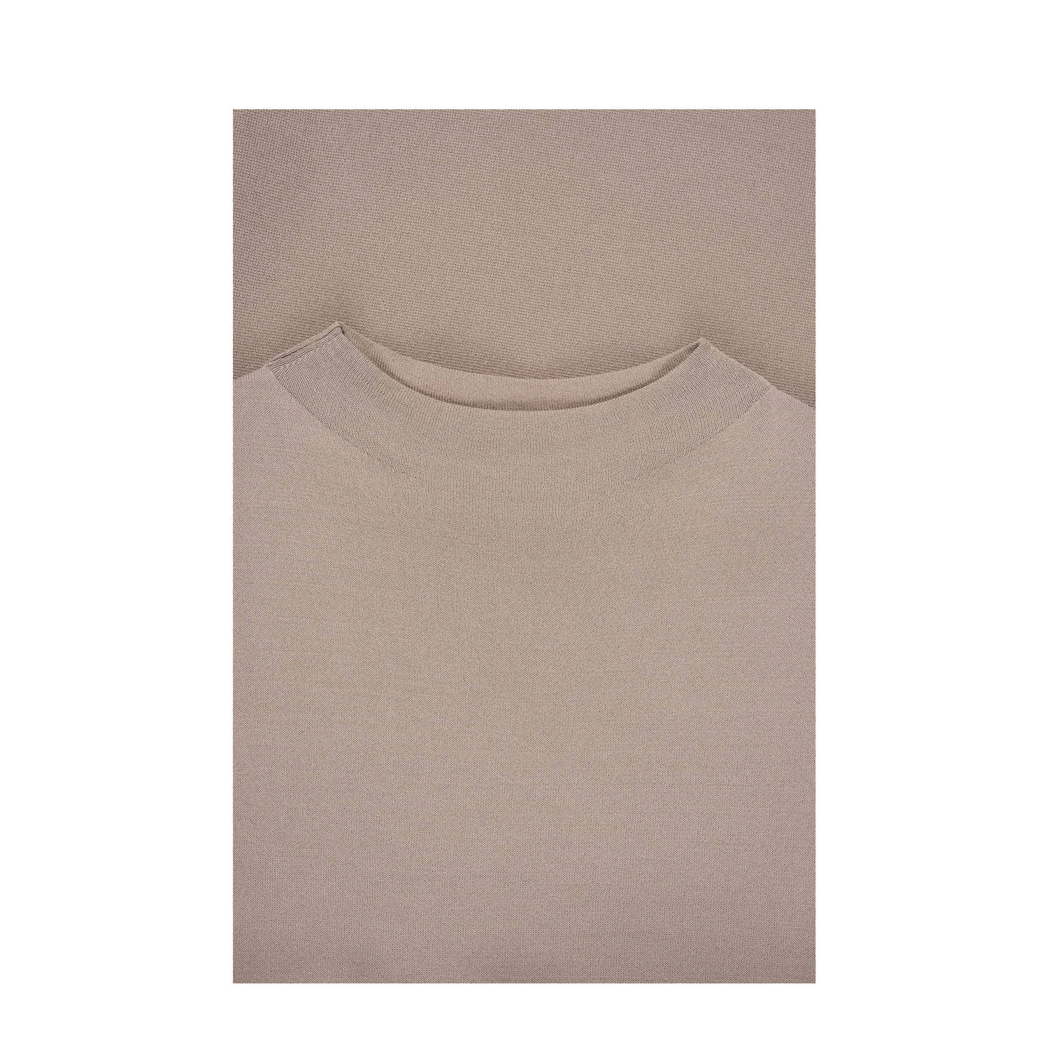 Expresso midi jurk gebreid taupe