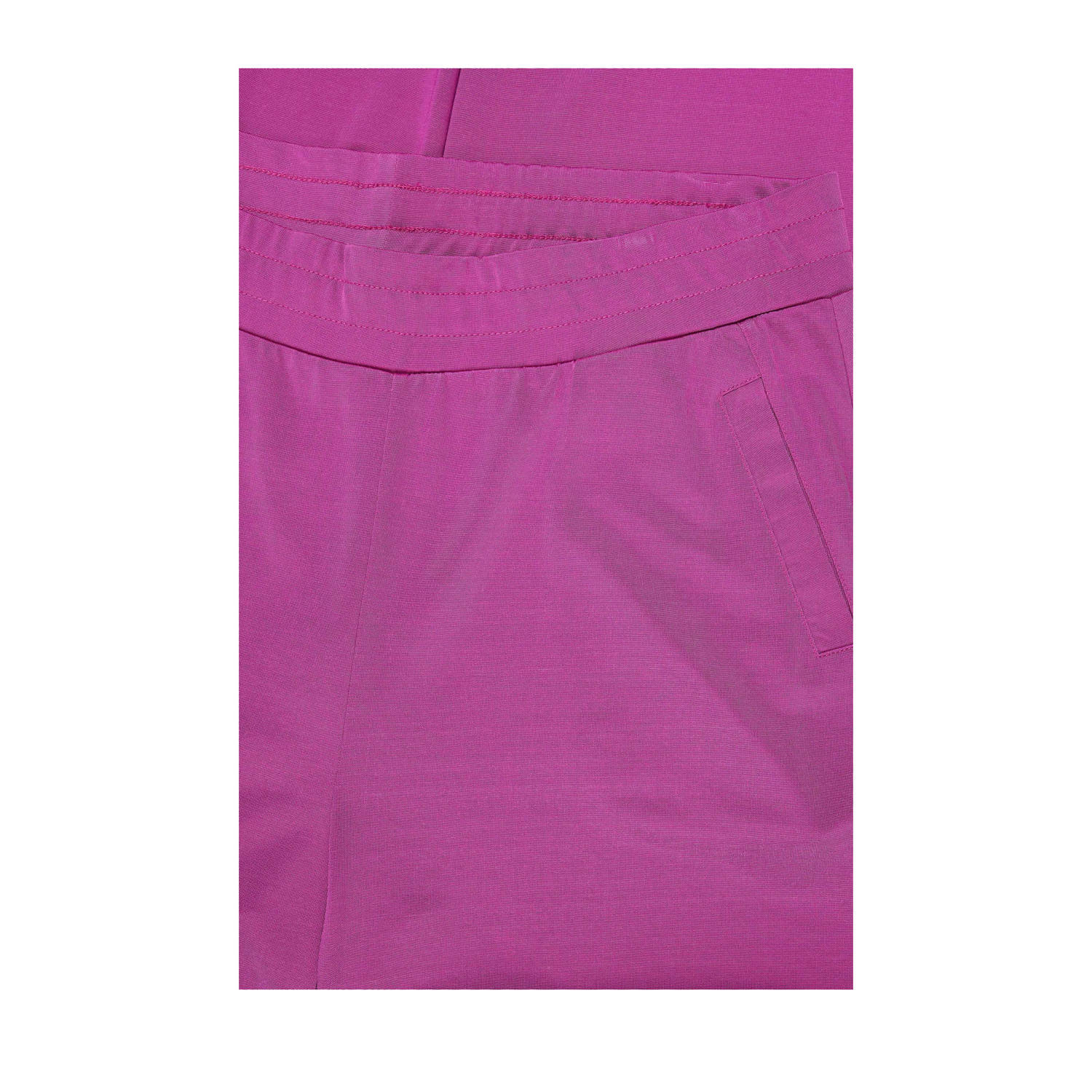 Expresso high waist broek fuchsia