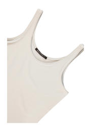 thumbnail: Expresso mouwloze top beige