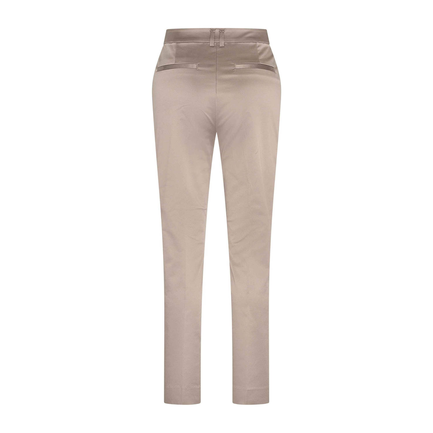 Expresso slim regular waist broek taupe