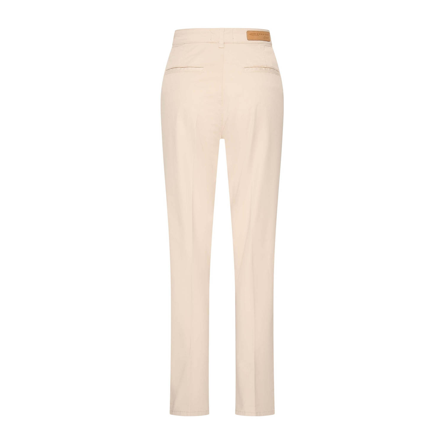 Expresso slim regular waist broek ecru