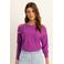 Expresso gebreide trui fuchsia