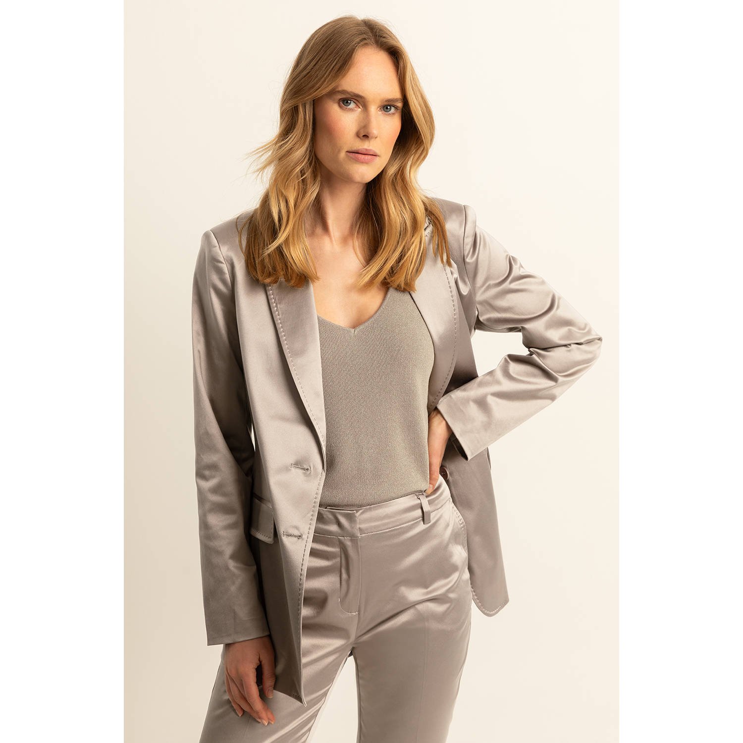 Expresso regular blazer beige