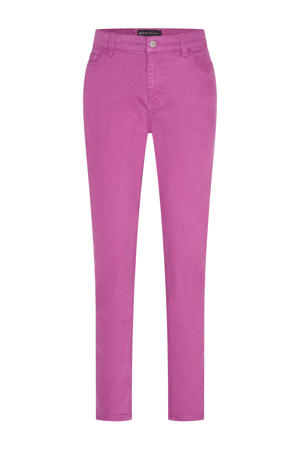 skinny high waist broek roze