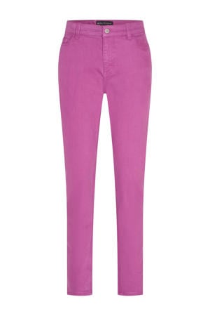 skinny high waist broek roze