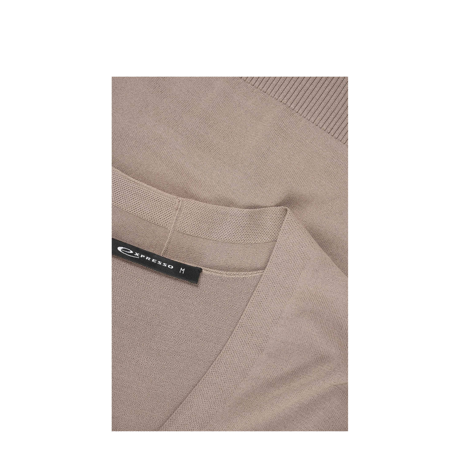 Expresso gebreid vest beige