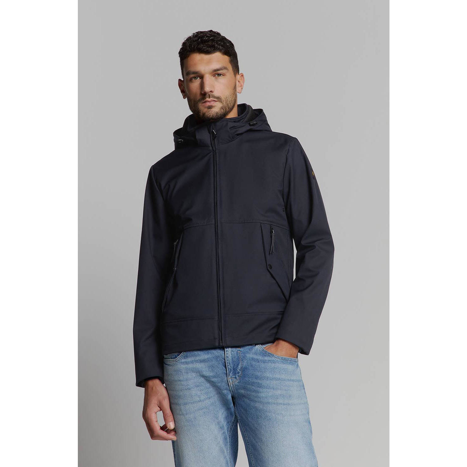 No Excess tussenjas donkerblauw