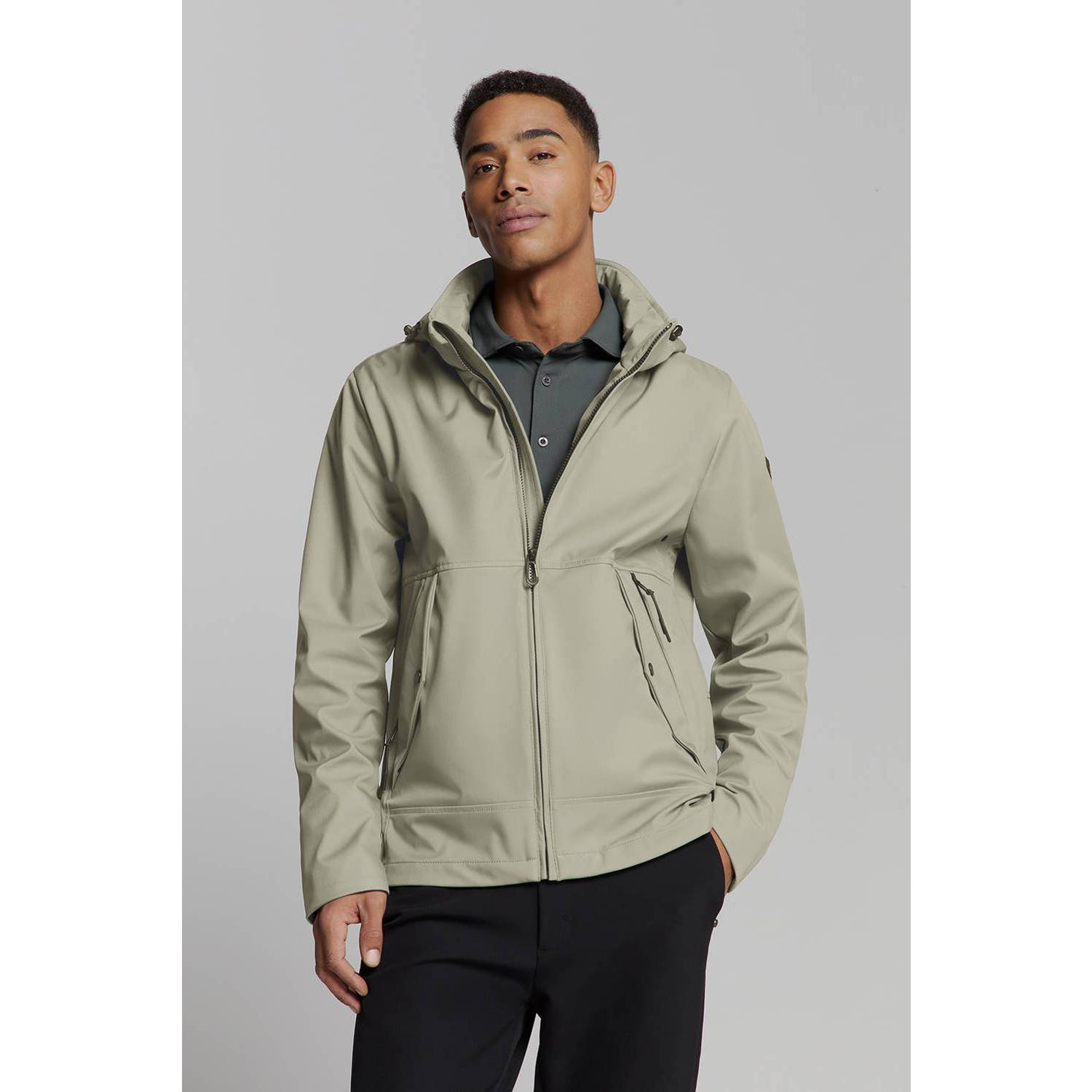 No Excess tussenjas beige