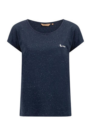 outdoor T-shirt donkerblauw