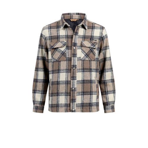 Life-Line overhemd Pico bruin/beige afbeelding