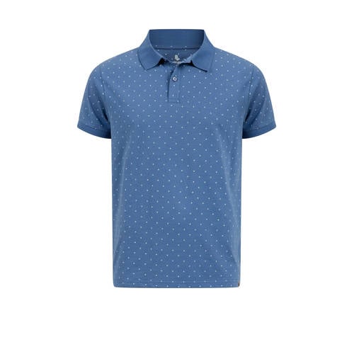 Life-Line polo blauw afbeelding