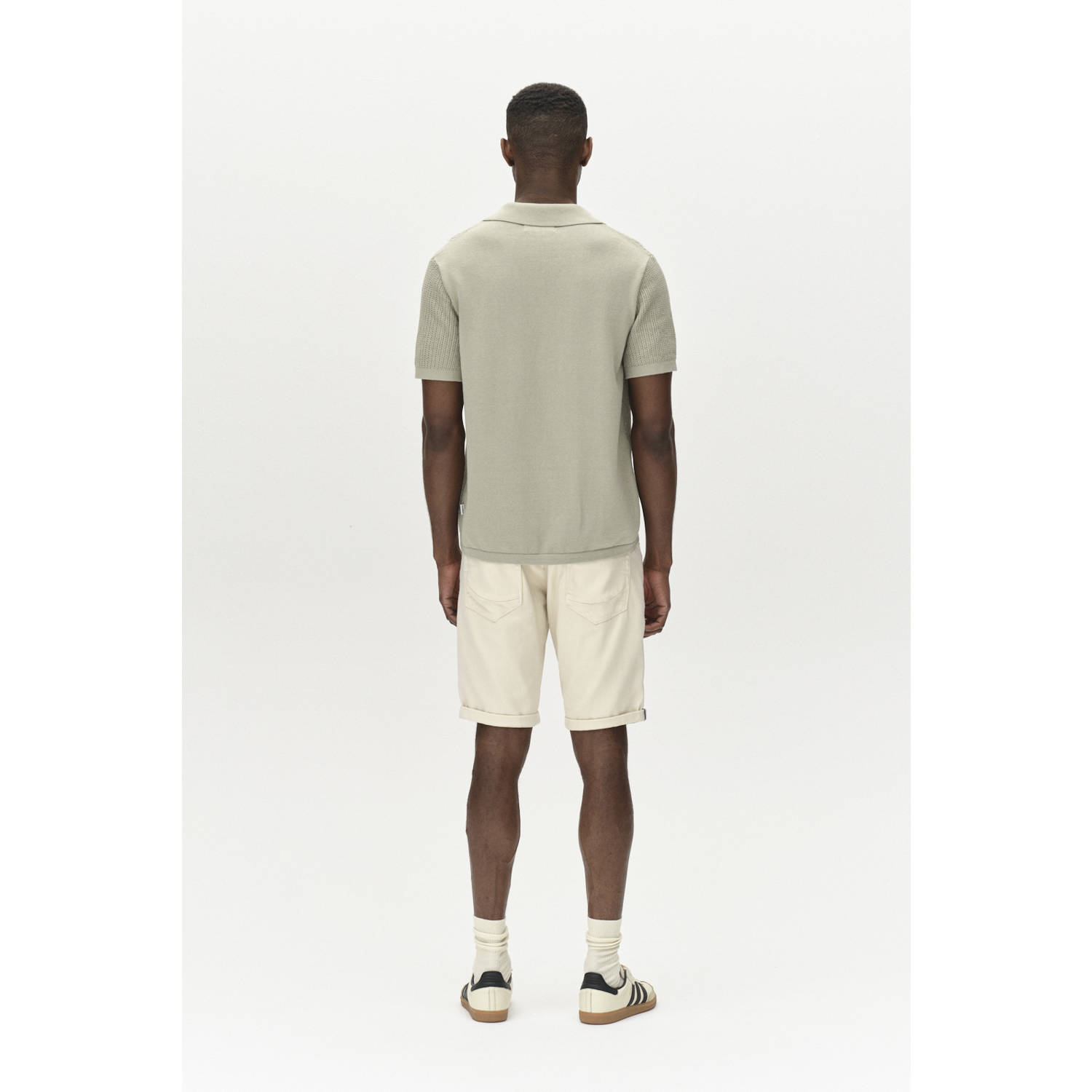 Gabba regular denim short ecru