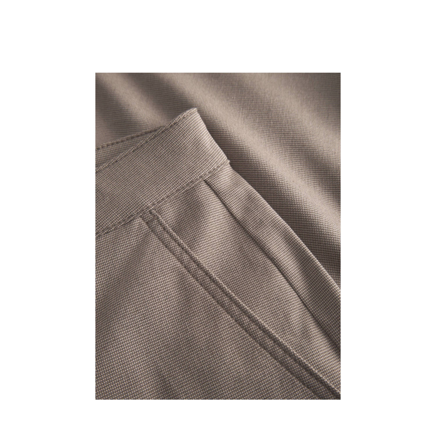 Gabba slim chino short lichtbruin