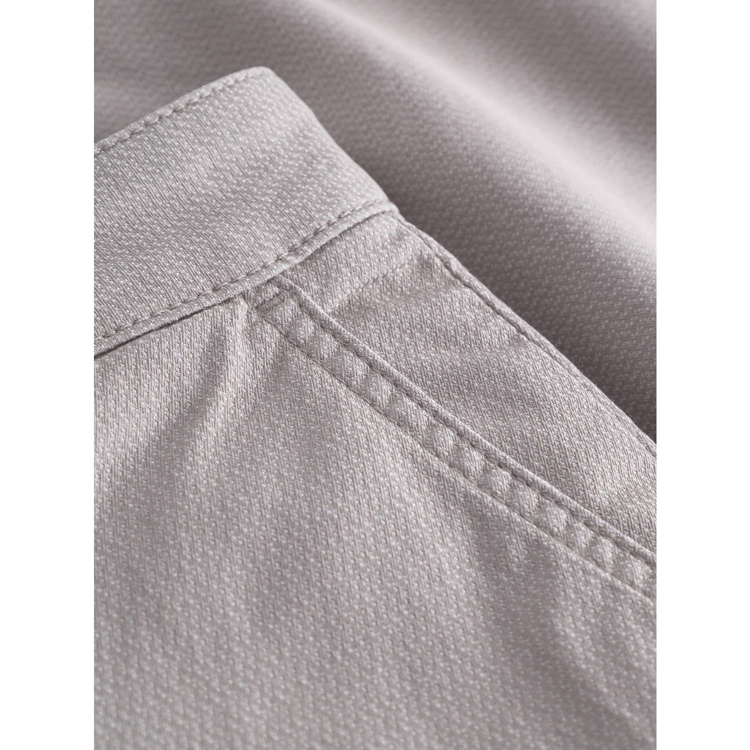 Gabba regular chino short met textuur lichtgrijs