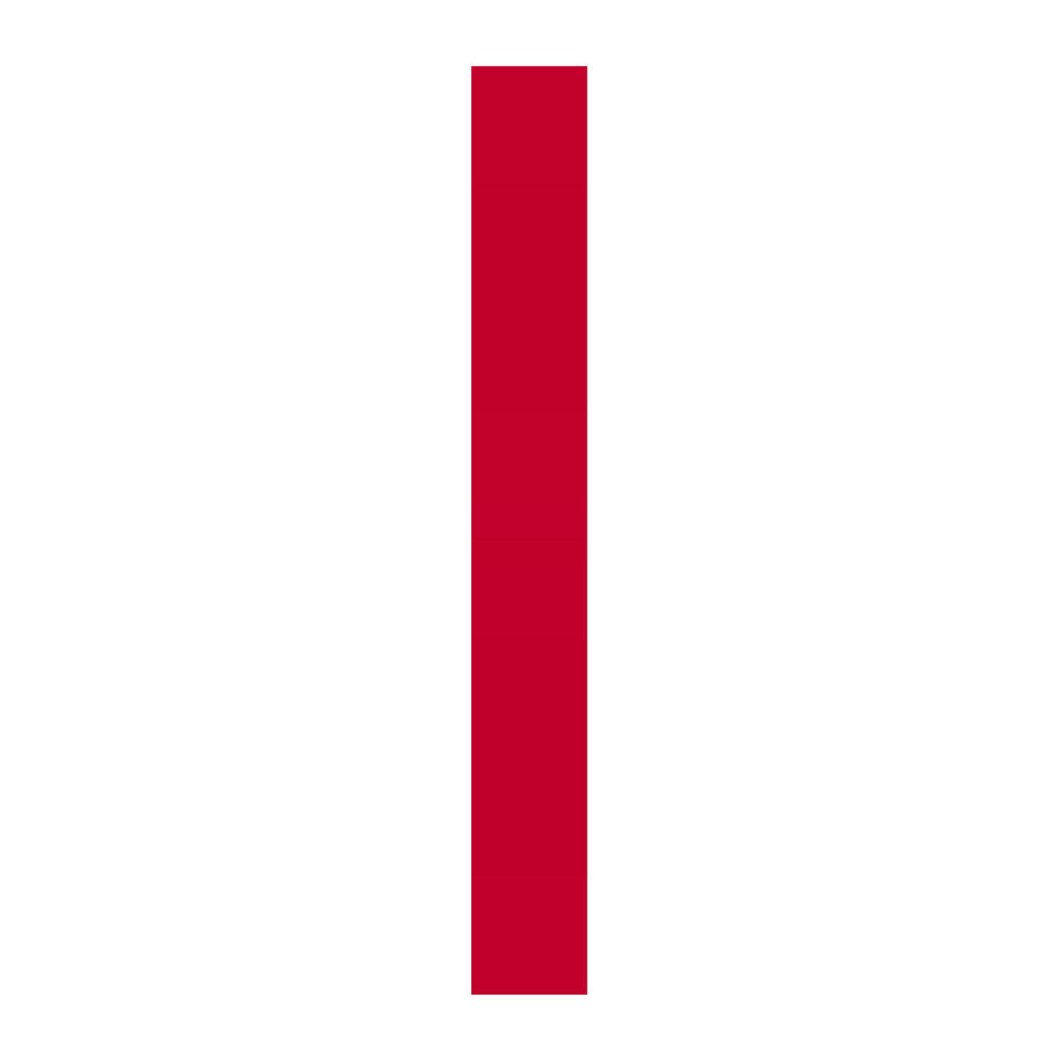 America Today straight high waist broek rood