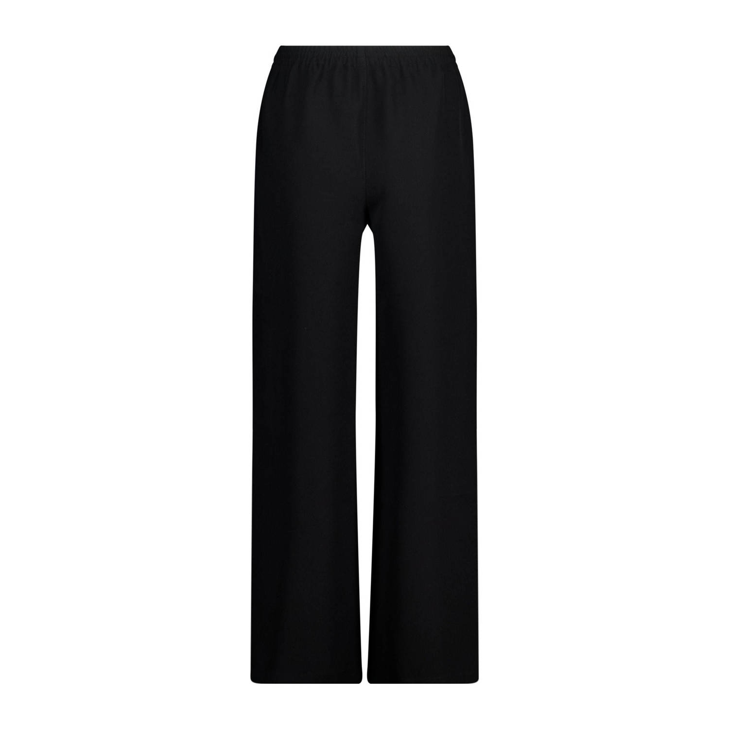 America Today straight regular waist broek zwart