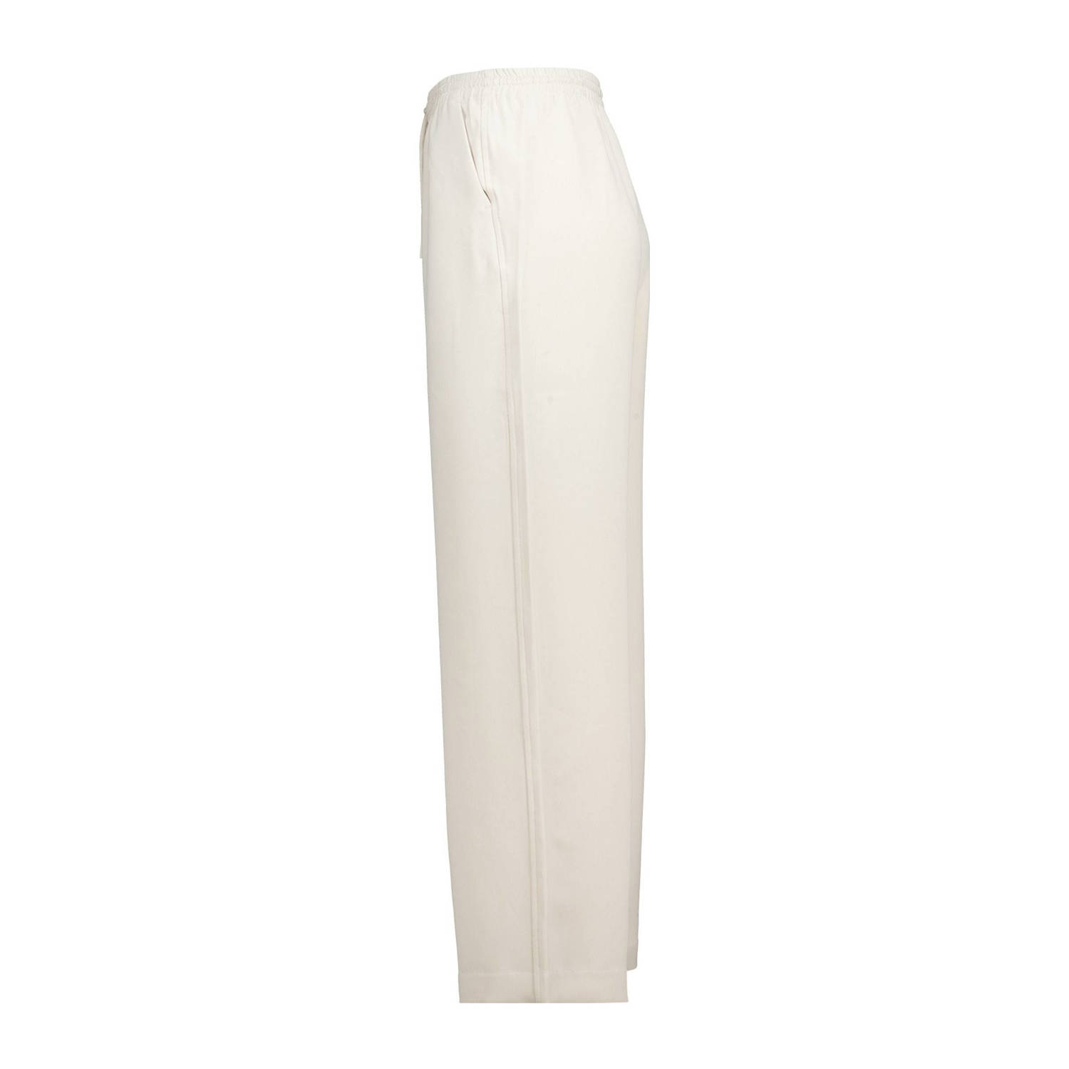 America Today straight regular waist broek crème