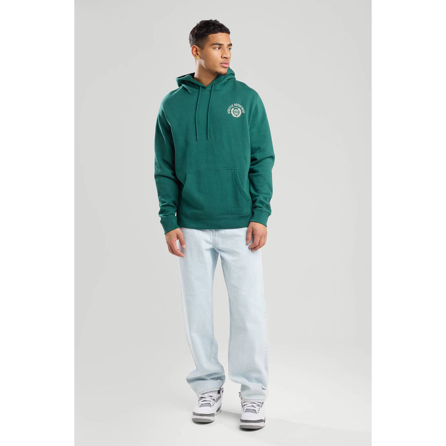 America Today hoodie donkergroen