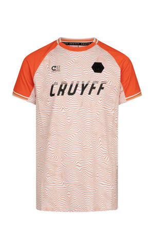 sportshirt wit/oranje