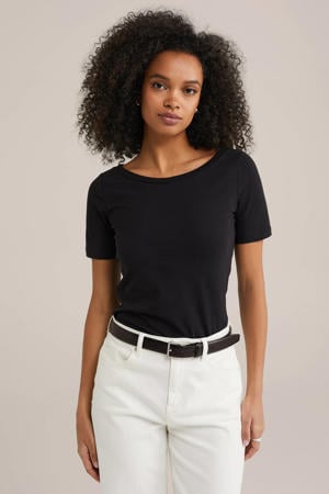 T-shirt zwart