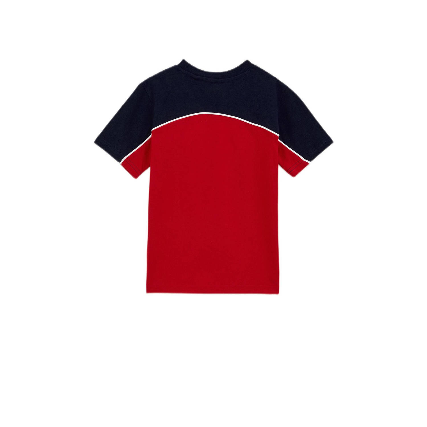 WE Fashion Bad Boys T-shirt donkerblauw