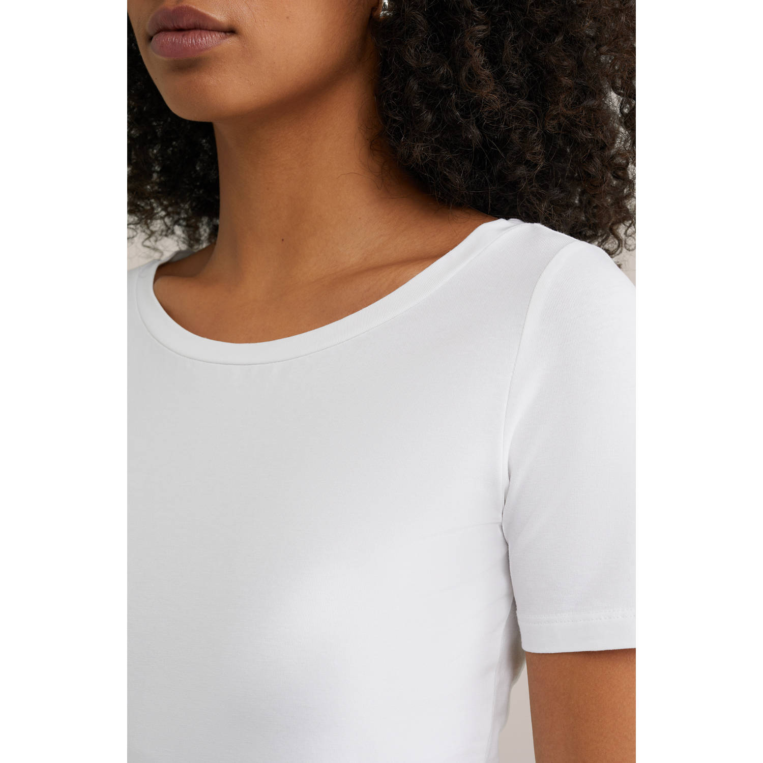 WE Fashion WE Fundamentals T-shirt wit