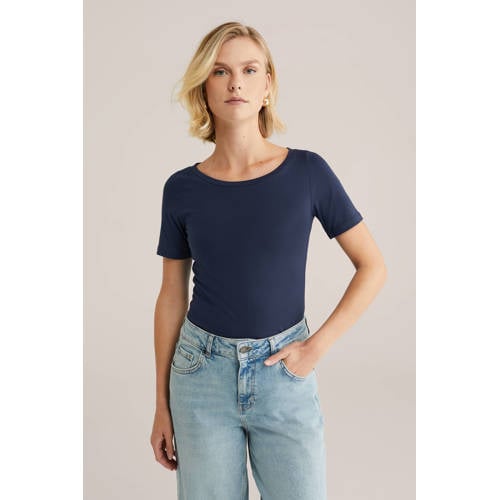 WE Fundamentals T-shirt donkerblauw afbeelding