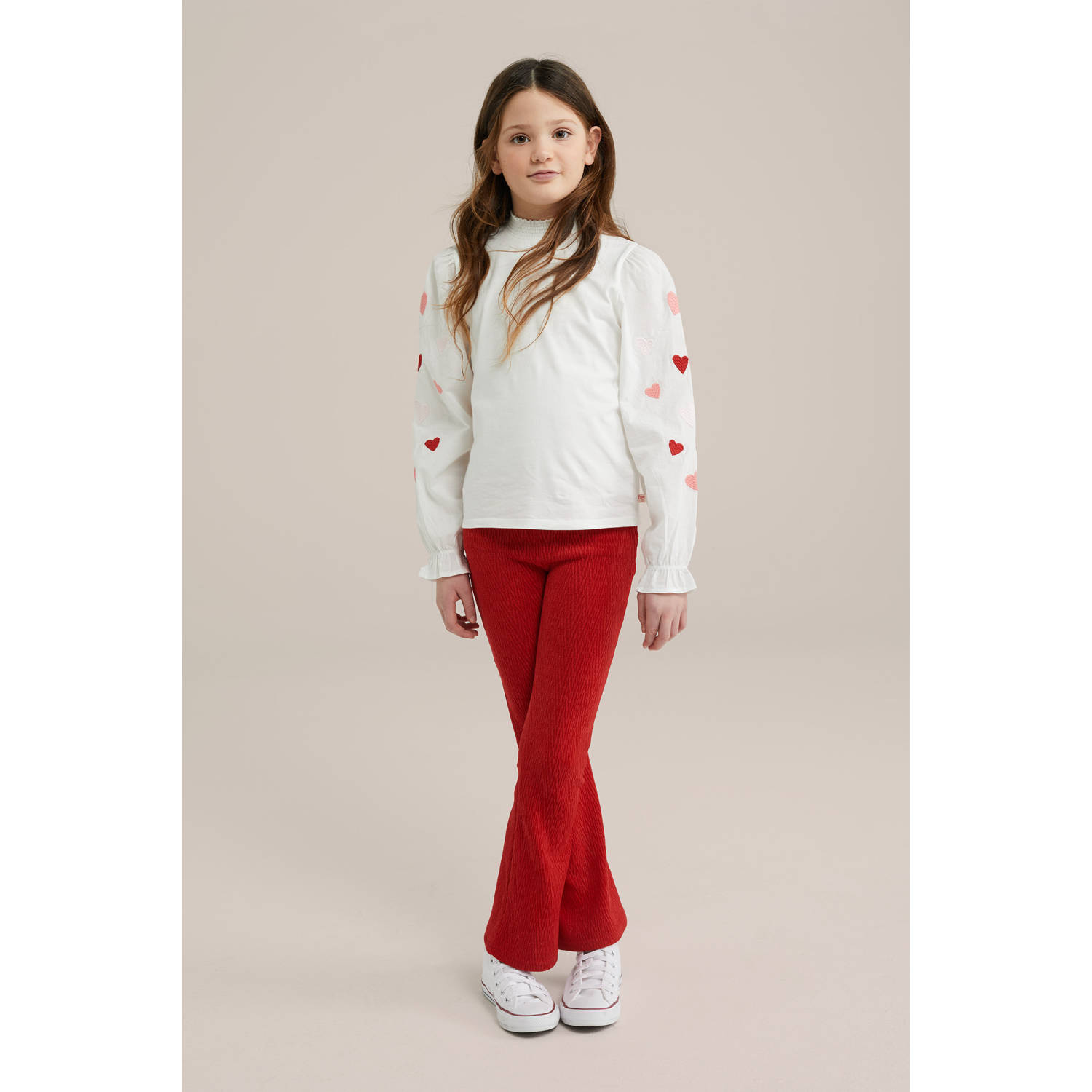 WE Fashion legging rood