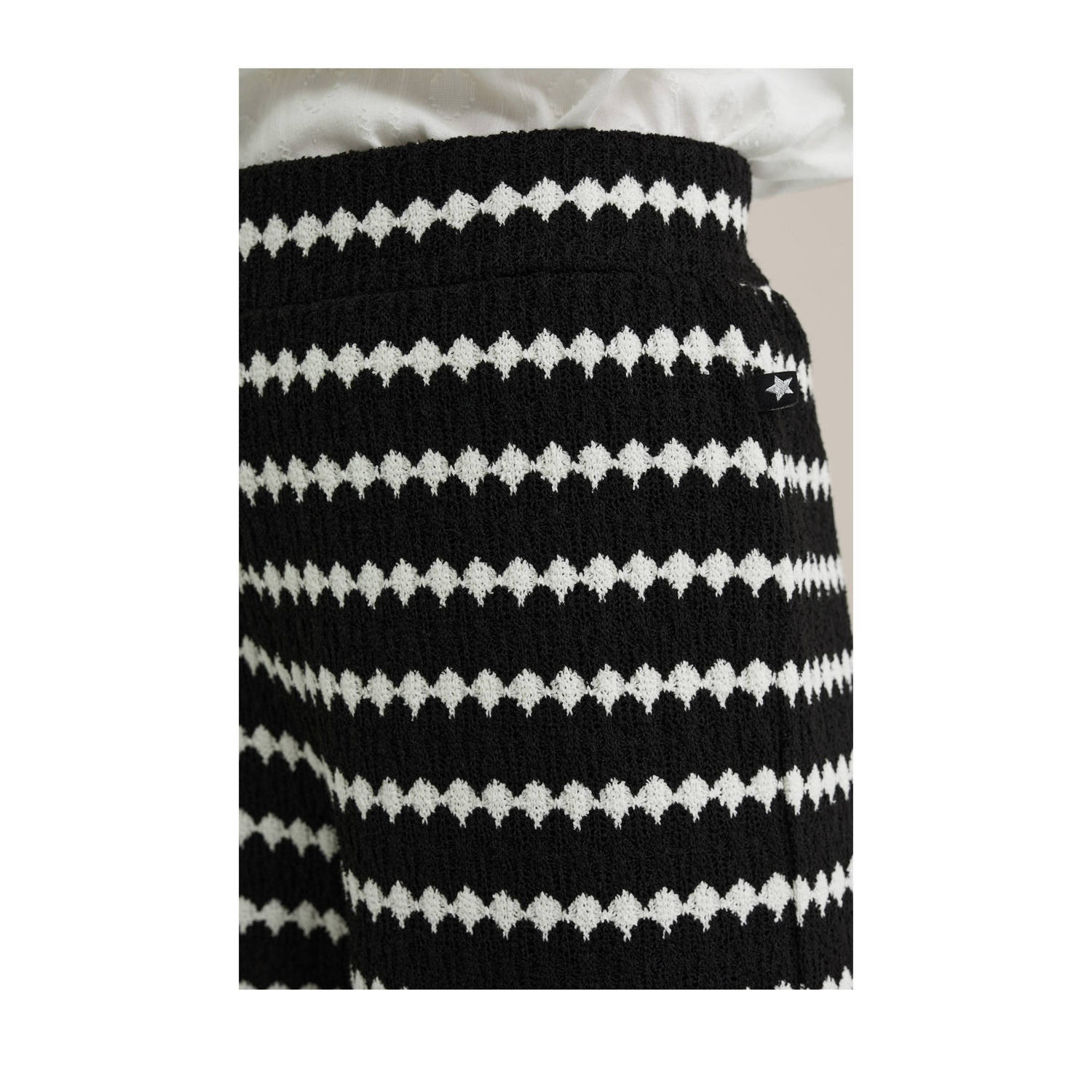 WE Fashion casual broek zwart
