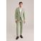 WE Fashion slim pantalon groen
