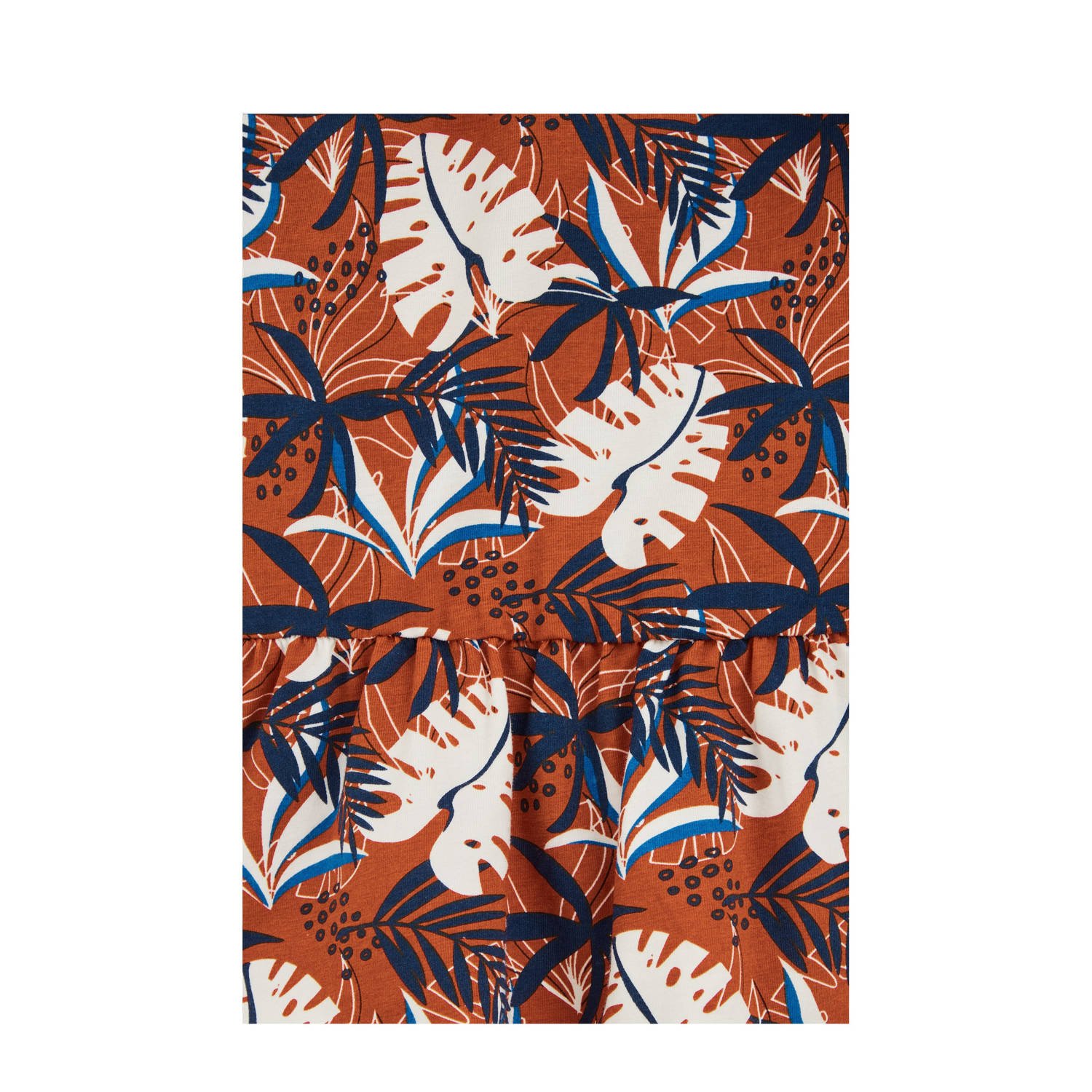 WE Fashion zomerjurk oranje