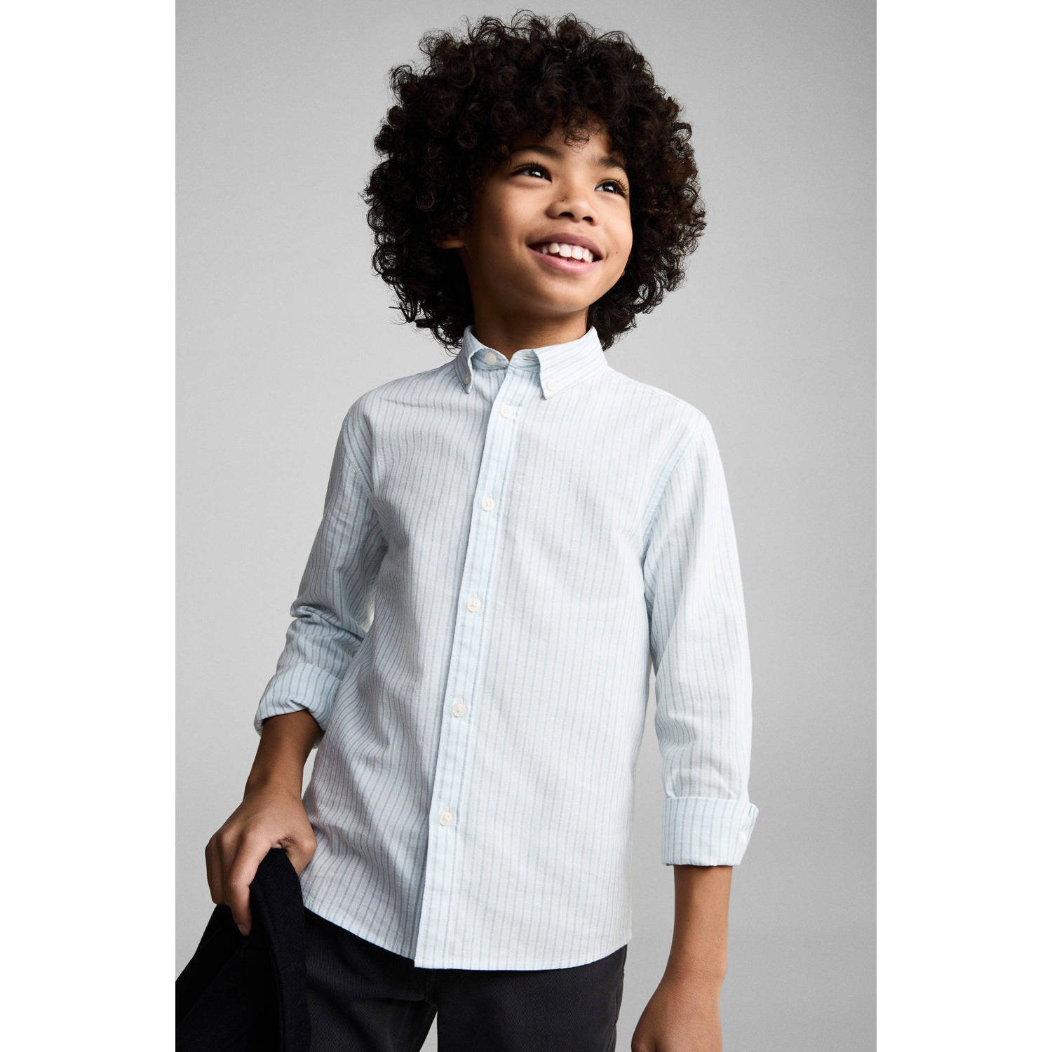 Mango Kids overhemd turquoise
