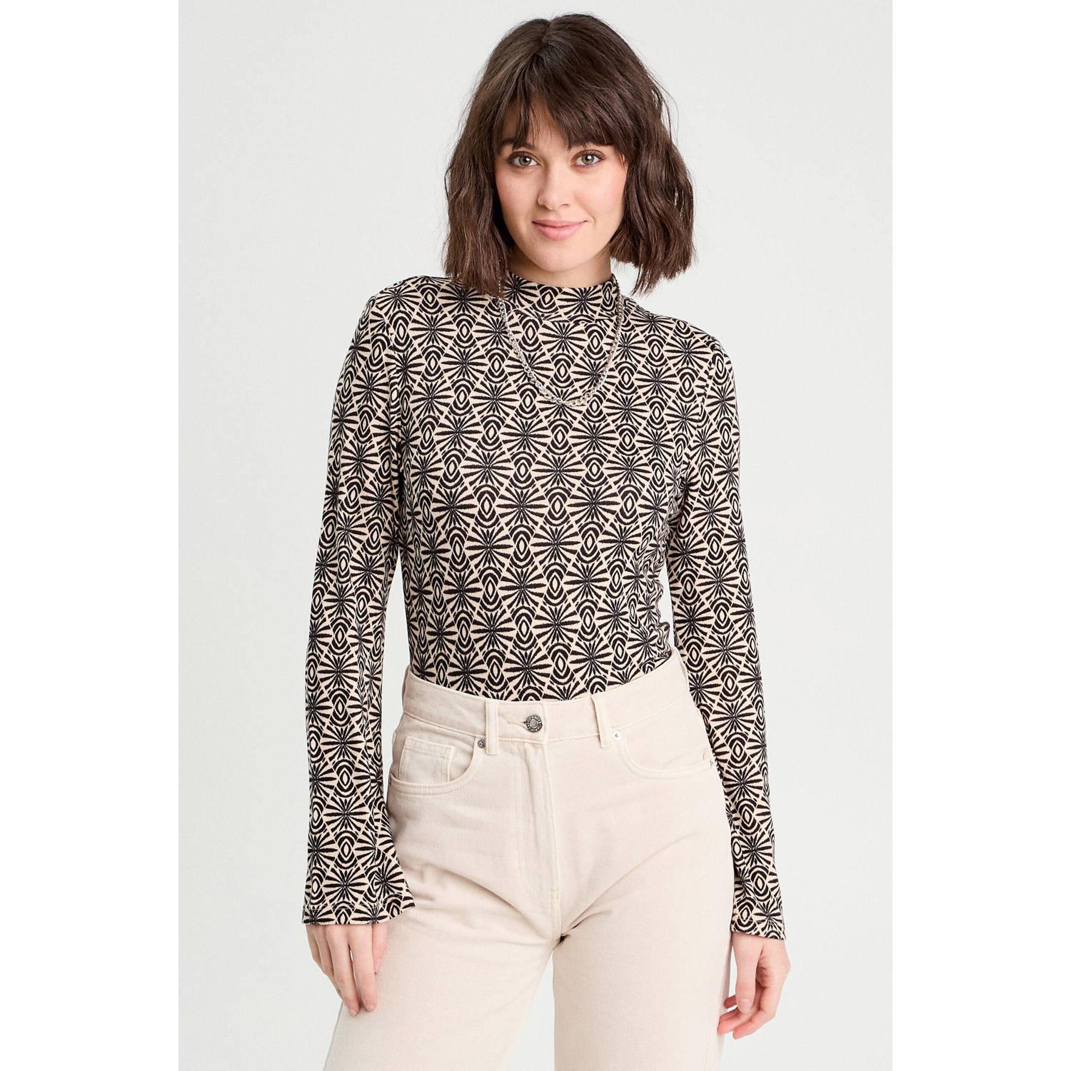 Cache top zwart