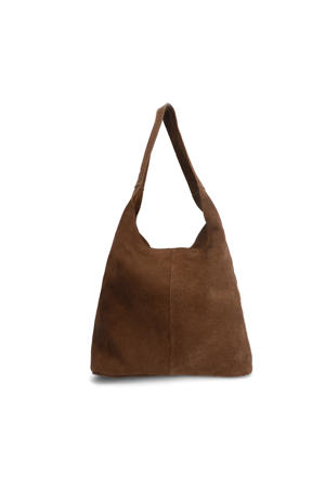 suede shopper bruin
