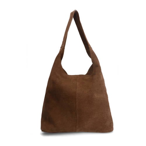 Manfield suede shopper bruin afbeelding
