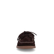 thumbnail: Manfield   suède bootschoenen donkerbruin