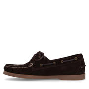 thumbnail: Manfield   suède bootschoenen donkerbruin