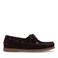 Manfield suède bootschoenen donkerbruin