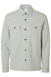 thumbnail: Selected overshirt SLHJACKIE lichtgrijs