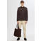 Selected overshirt SLHJACKIE bruin