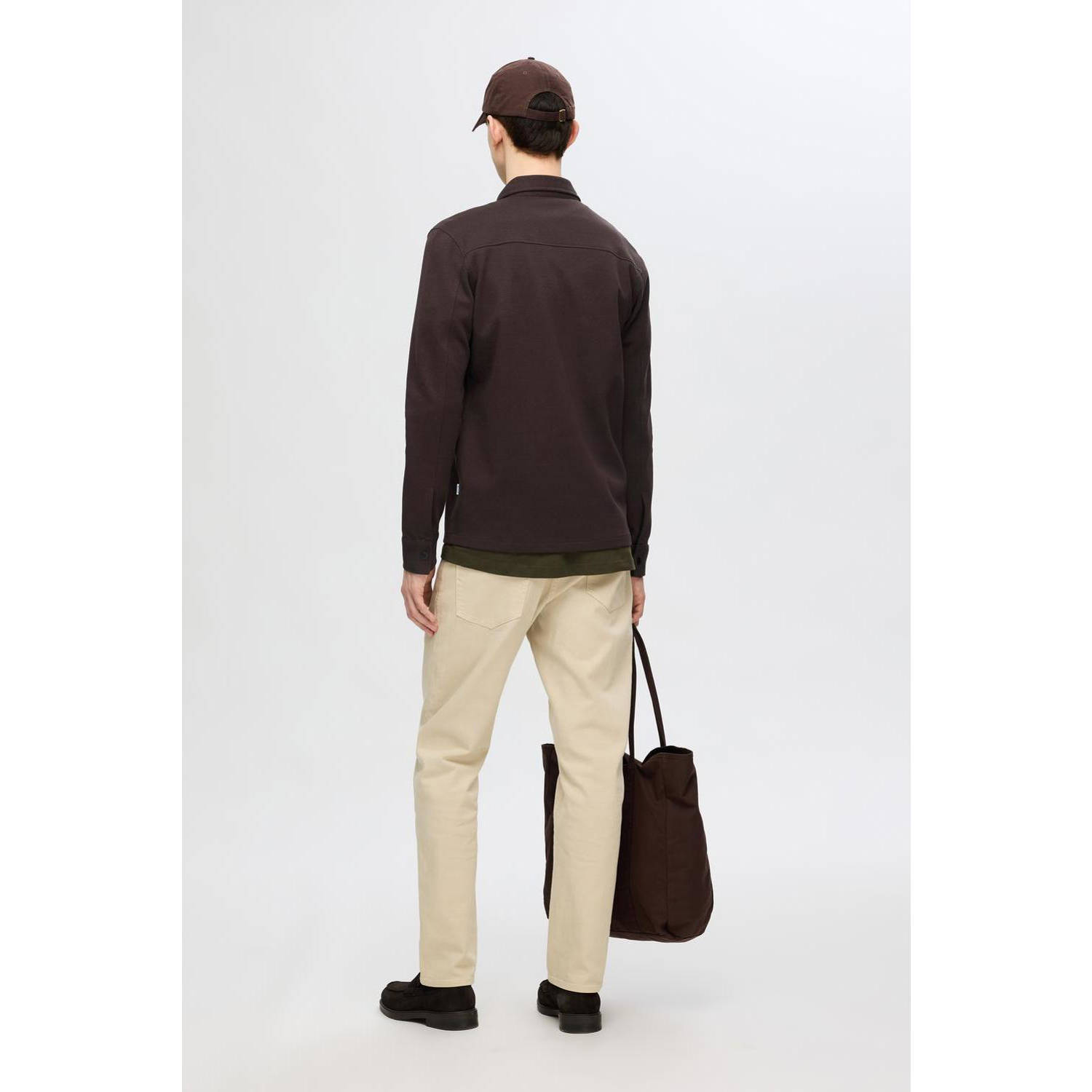 SELECTED HOMME overshirt SLHJACKIE bruin