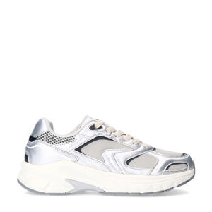chunky sneakers zilver