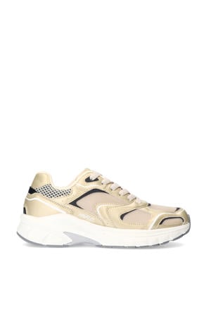 chunky sneakers goud