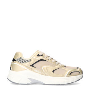 chunky sneakers goud