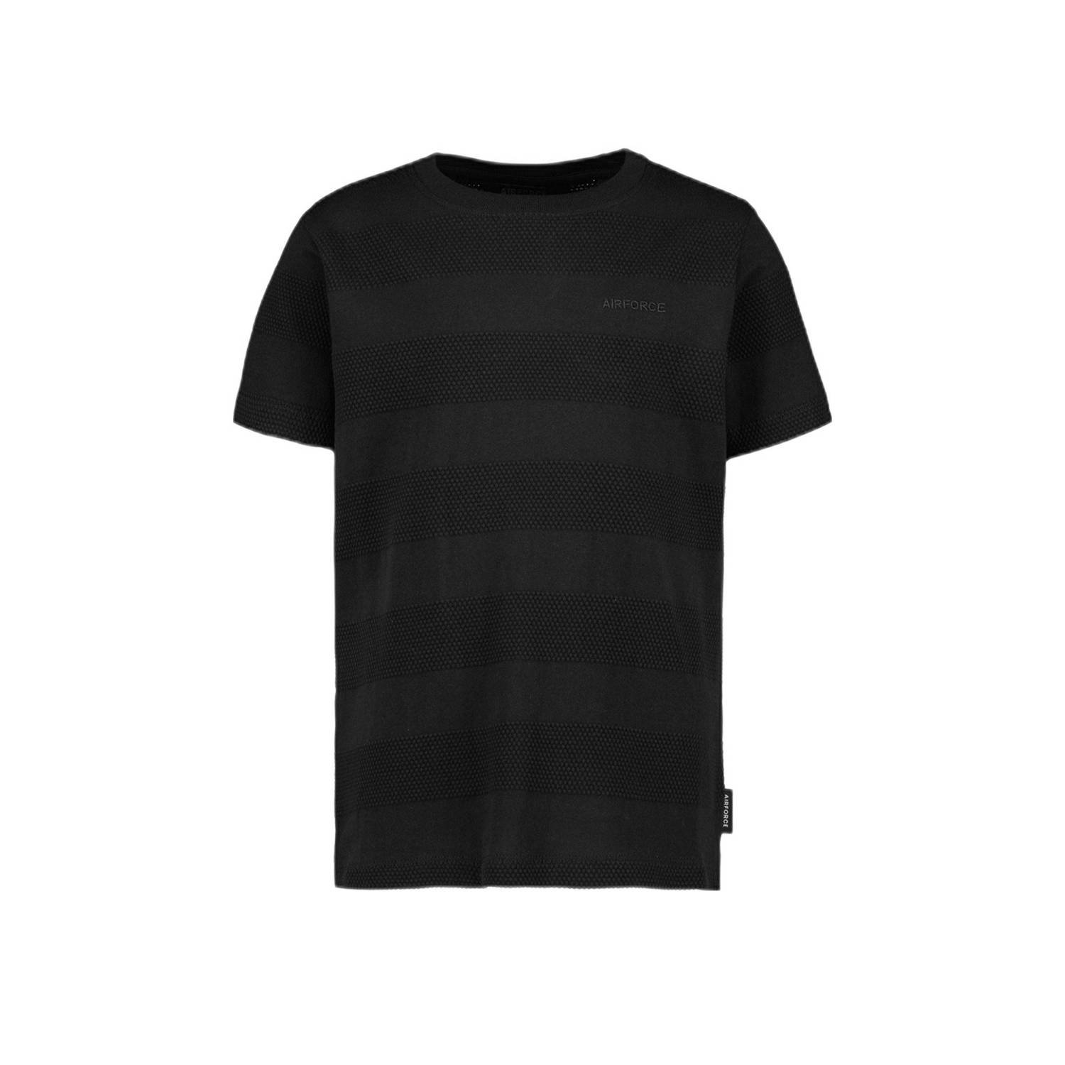 Airforce T-shirt zwart