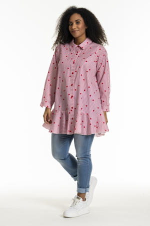 blouse rood