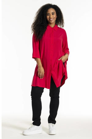 blouse rood
