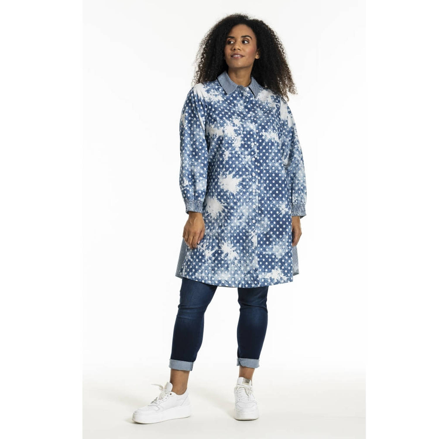 STUDIO tuniek blauw