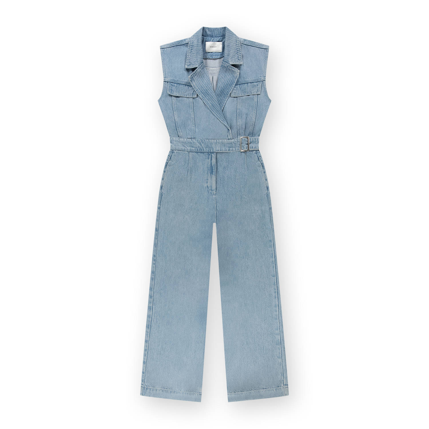 Homage to Denim jumpsuit light blue denim