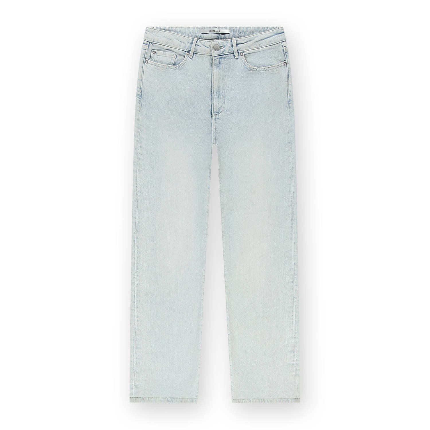 Homage to Denim straight leg jeans Scotti light blue denim